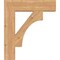 Ekena Millwork Westlake Block Smooth Bracket, Western Red Cedar, 5 1/2"W x 26"D x 30"H BKT06X26X30WTL05SWR - alternate 4